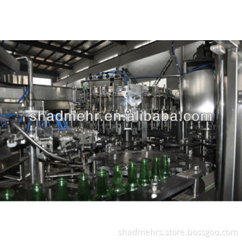 Bottled Carbonated Drink Washing Filling Capping 3 In1 Machine